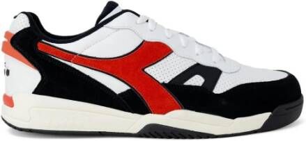 Diadora Retro-geïnspireerde Heren Casual Sneakers White Heren