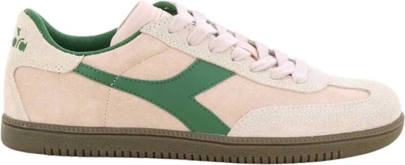 Diadora Roze Trainer Hairy Damesschoenen