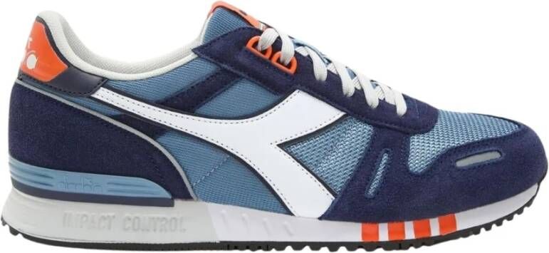 Diadora Schoenen Blauw Heren