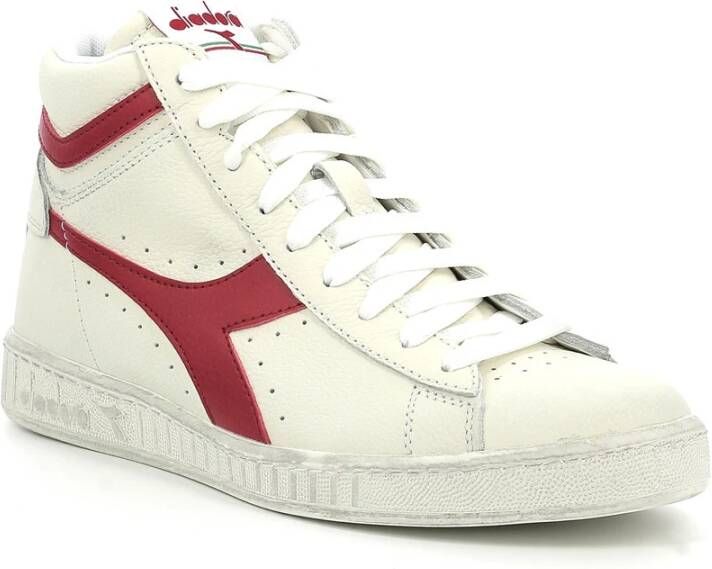 DIADORA Hoge Sneakers Game High Waxed Maat: 36 Materiaal: Leer Kleur: Wit - Foto 7