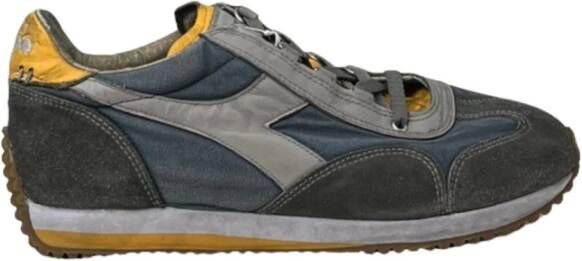 Diadora Dirty Stone Wash Sneakers Groen Heren