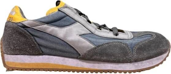 Diadora Dirty Stone Wash Sneakers Groen Heren