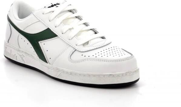 Diadora Magic Basket Low Icona Lage sneakers Leren Sneaker Heren Wit - Foto 8