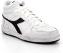 Diadora Icona Sneakers Lente Zomer Ledercollectie White Heren - Thumbnail 11