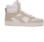 Diadora Magic Basket Mid Woman Hoge sneakers Leren Sneaker Dames Wit - Thumbnail 2
