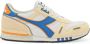 Diadora Leren Sneakers Lichtblauw Multicolor Heren - Thumbnail 1