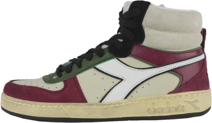 Diadora Legacy Mid-Top Basketbalsneakers Multicolor Heren