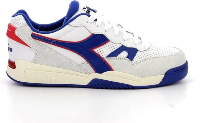 Diadora Leren herensneakers Lente zomer collectie Blauw - Foto 4