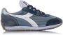 Diadora Premium Unisex Sneakers Equipe H Dirty Stone Wash Evo Blauw Heren - Thumbnail 1