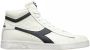 Diadora Game High Waxed Hoge sneakers Leren Sneaker Wit - Thumbnail 3