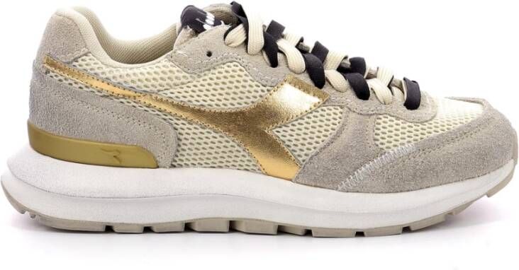 Diadora Kmaro 42 Metal Lage Sneakers Beige Dames