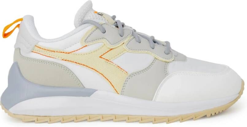 Diadora Comfortabele Lage Canvas Sneakers White Unisex - Foto 3