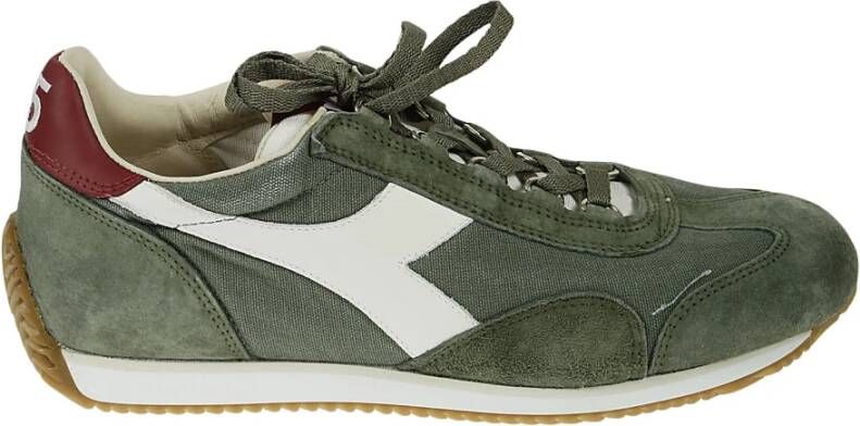 Diadora Stone Wash Canvas Sneakers Green Heren