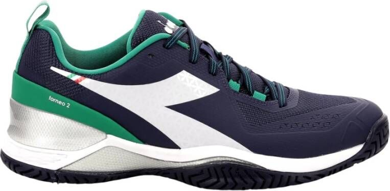 Diadora Blush Torneo 2 Sneakers Blauw Unisex