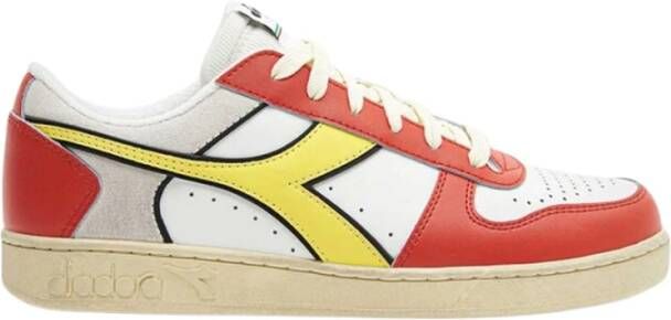 Diadora Magic Basket LOW Suede Sneakers Multicolor - Foto 13