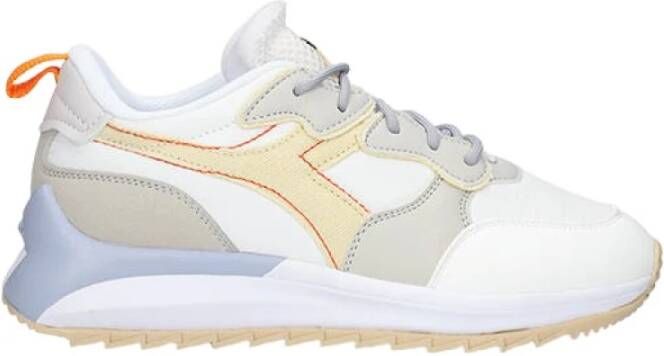 Diadora Comfortabele Lage Canvas Sneakers White Unisex - Foto 6