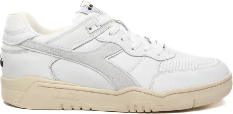 Diadora Heritage Diadora Schoenen Wit Leer B.560 used sneakers wit - Foto 4