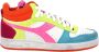 DIADORA Hoge Sneakers Dames Magic Basket Demi Croco Woman Maat: 37 Materiaal: Leer - Thumbnail 3