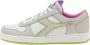 Diadora Magic Basket Low Label Woman Lage sneakers Leren Sneaker Dames Wit - Thumbnail 3