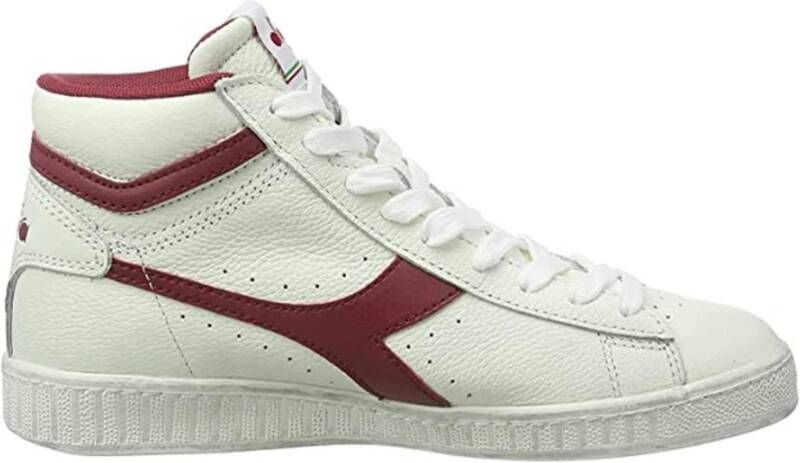 DIADORA Hoge Sneakers Game High Waxed Maat: 36 Materiaal: Leer Kleur: Wit - Foto 8
