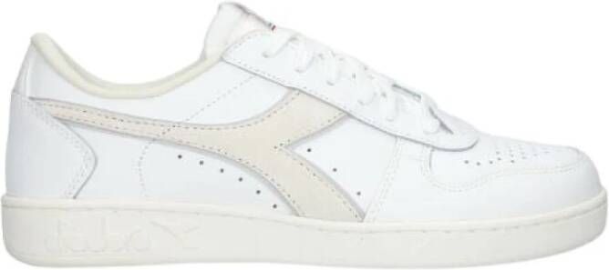 Retro Sneaker Magic Basket Low Leather Woman Lage sneakers Leren Sneaker Dames Wit - Foto 6