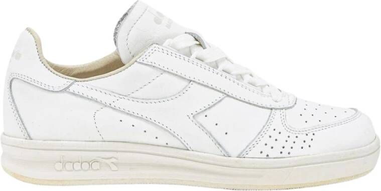 Diadora Witte Lage Sneakers voor Heren White Heren