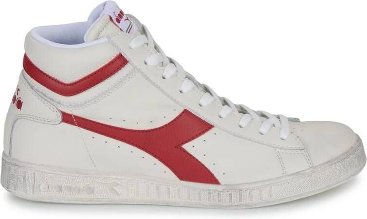 DIADORA Hoge Sneakers Game High Waxed Maat: 36 Materiaal: Leer Kleur: Wit - Foto 9