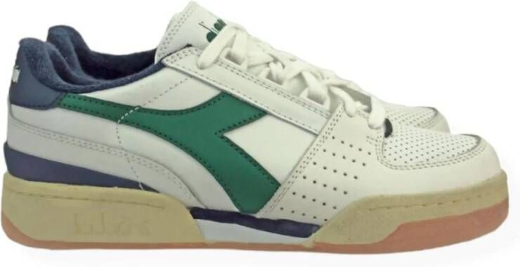 Diadora Davis Leather Lage Sneakers Multicolor Heren