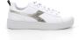 Diadora Amber Animalier Leren Sneakers White Dames - Thumbnail 1