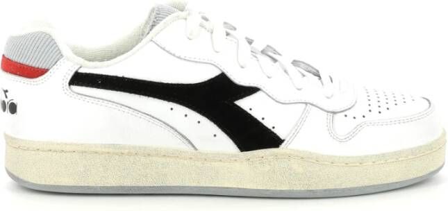 Diadora Chaussures Loisirs Mi Basket Low Icona Sneakers Wit Heren