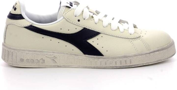 DIADORA Lage Sneakers Game L Low Waxed Wn Maat: 38 Materiaal: Leer Kleur: Beige - Foto 12