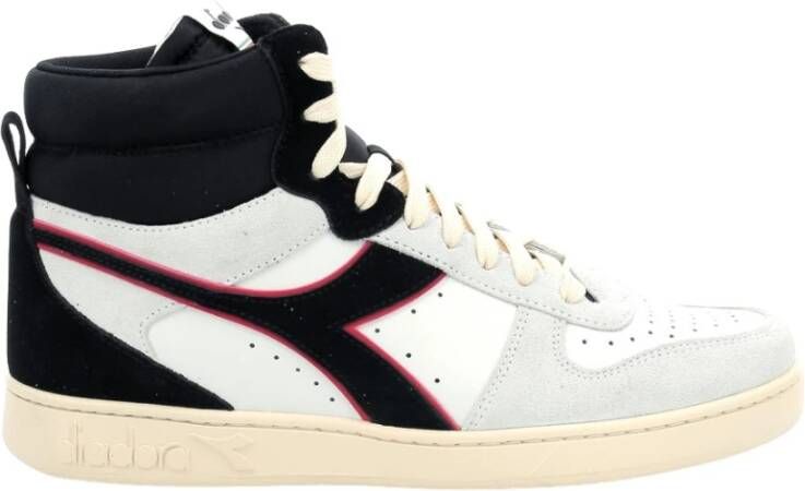 Diadora Hoge Top Magic B Suede Sneakers Multicolor Heren