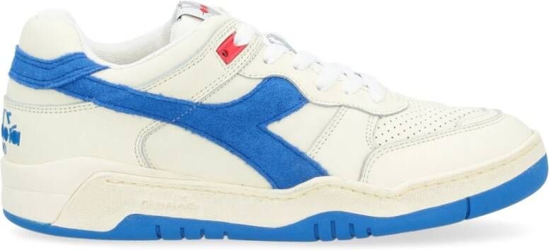 Diadora Sneaker B560 Gebruikt wit en blauw White Heren