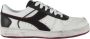 Diadora Magic basket low icona leather Wit Leer Lage sneakers - Thumbnail 3