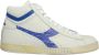 Diadora Retro Hoge Sneakers Blauw Unisex - Thumbnail 1