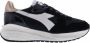 Diadora Sneakers Dames Lage sneakers Damesschoenen Leer Venus tech dirty Zwart - Thumbnail 1