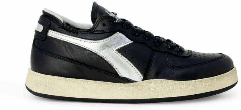 Diadora Sneakers Dames Lage sneakers Damesschoenen Leer Venus tech dirty Zwart - Foto 4