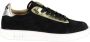 Diadora Elegante Zwarte Leren Sneakers met Contrastdetails Black Dames - Thumbnail 2