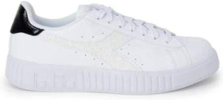 Diadora Twinkle Platform Sneakers White Dames
