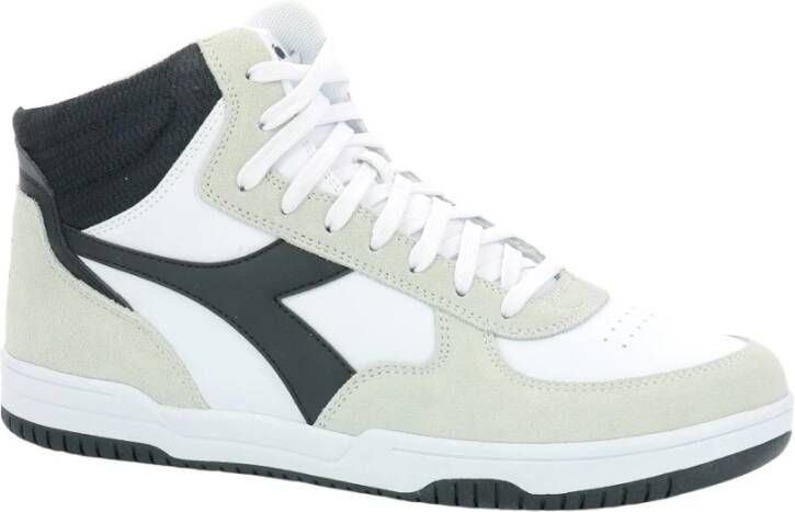 Retro Sneaker Game High Waxed Hoge sneakers Leren Sneaker Groen - Foto 18