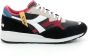 Diadora N902 Label Lage Sneakers Zwart Heren - Thumbnail 4