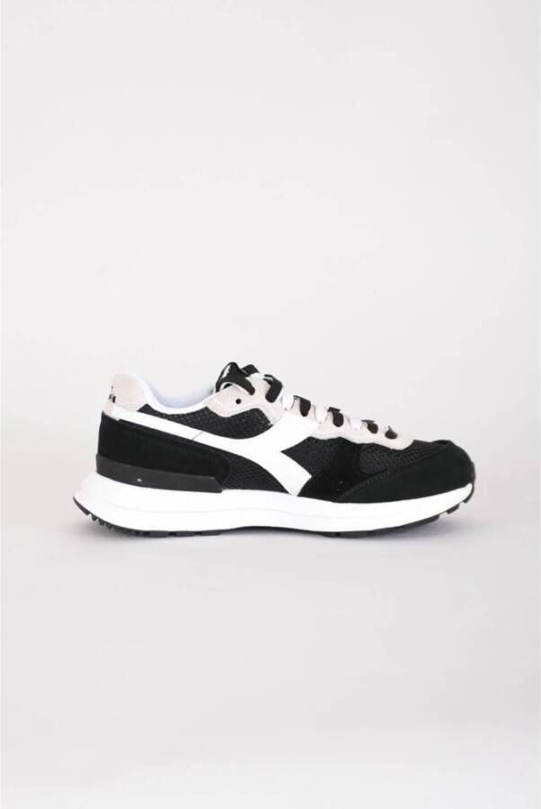 Diadora Kmaro 42 Suede Mesh Sneakers Black Heren - Foto 2