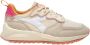 Diadora Sportieve Suede Mesh Sneaker in Roze - Thumbnail 1