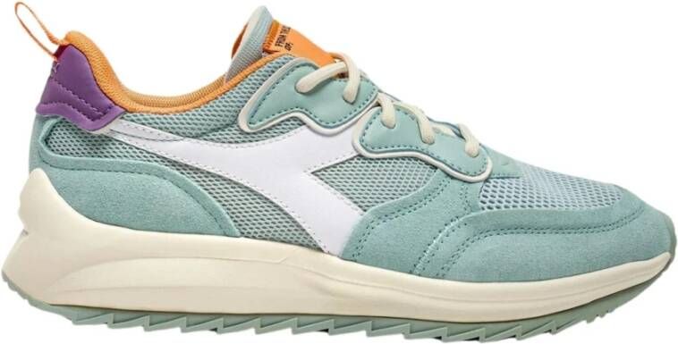 Diadora Women Jolly Suede Mesh Arctic Ice Whisper White