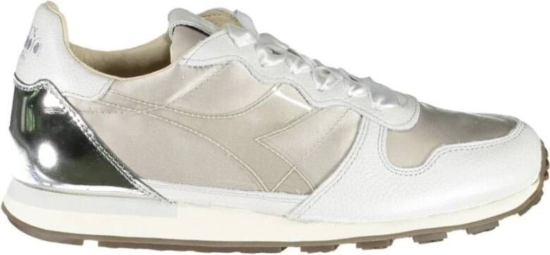Diadora Elegante grijze sportsneakers met contrasterende details Gray Dames