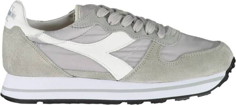 Diadora Sportieve Vetersneakers met Swarovski Kristallen Gray Dames