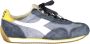 Diadora Sportieve Blauwe Veterschoenen Contrastzool Blue - Thumbnail 1