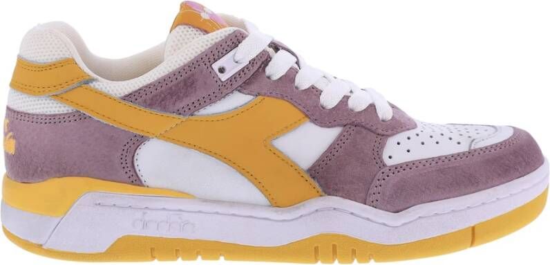 Diadora Stijlvolle B560 Gebruikte Sneakers voor Dames Wit Dames