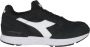 Diadora Stijlvolle Herensneakers met Schokabsorberende Zool Black Heren - Thumbnail 1