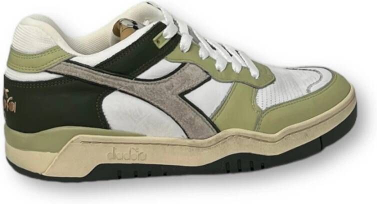 Diadora Stijlvolle Sneakers voor Mannen en Vrouwen Green Heren